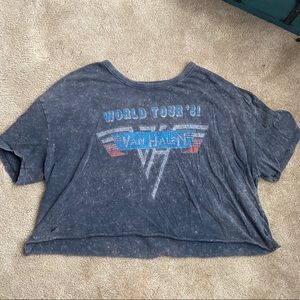 Van Halen Crop Top